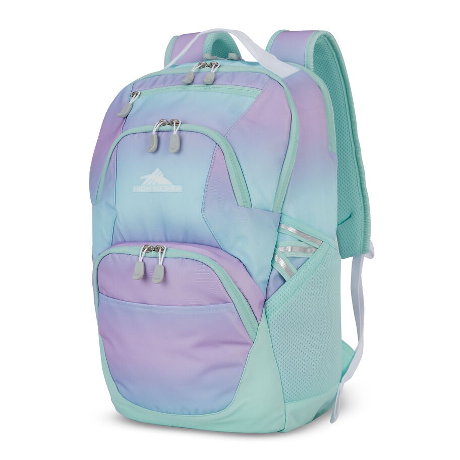 Swoop SG Backpack in the color Linear Ombre Purple/Blue. image number 0