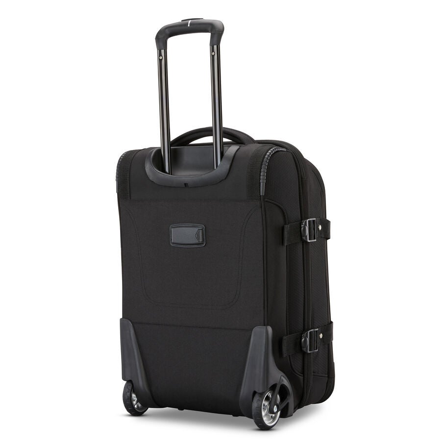 Pendall Carry-On Wheeled Duffel in the color Black. image number 6