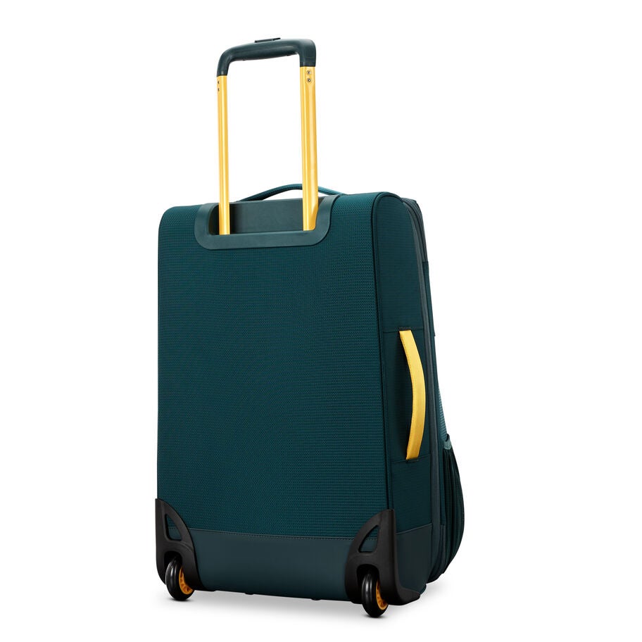 Hi-Life Carry-On Wheeled Duffel in the color Green/Yellow. image number 5