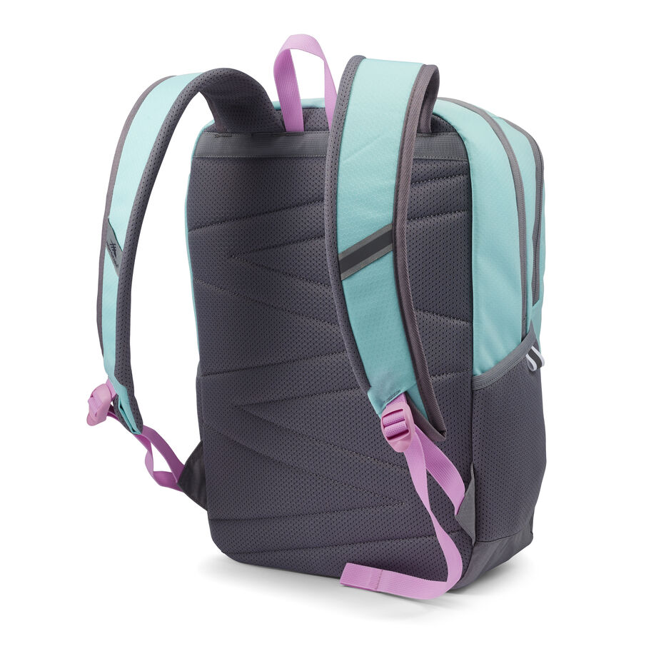 Outburst Backpack in the color Sky Blue/Iced Lilac. image number 2