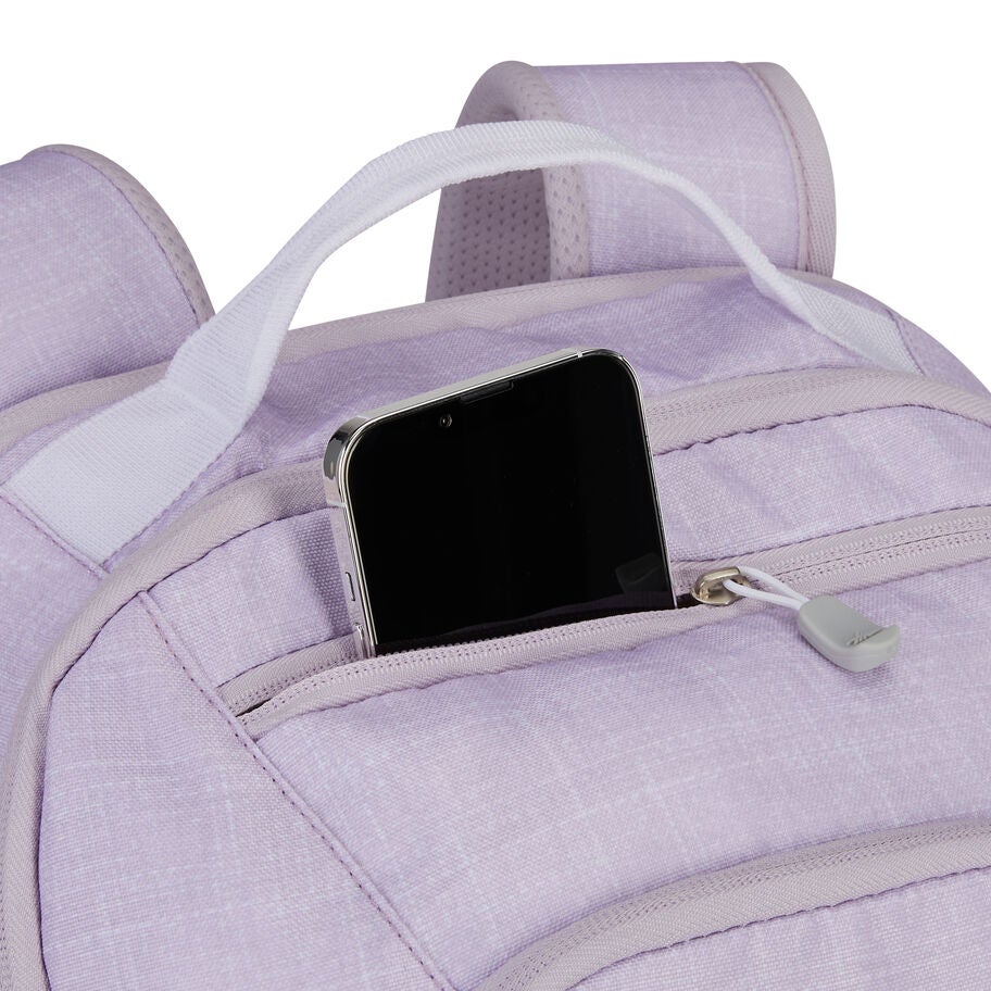 Swoop SG Backpack in the color Hushed Orchid Heather. image number 2