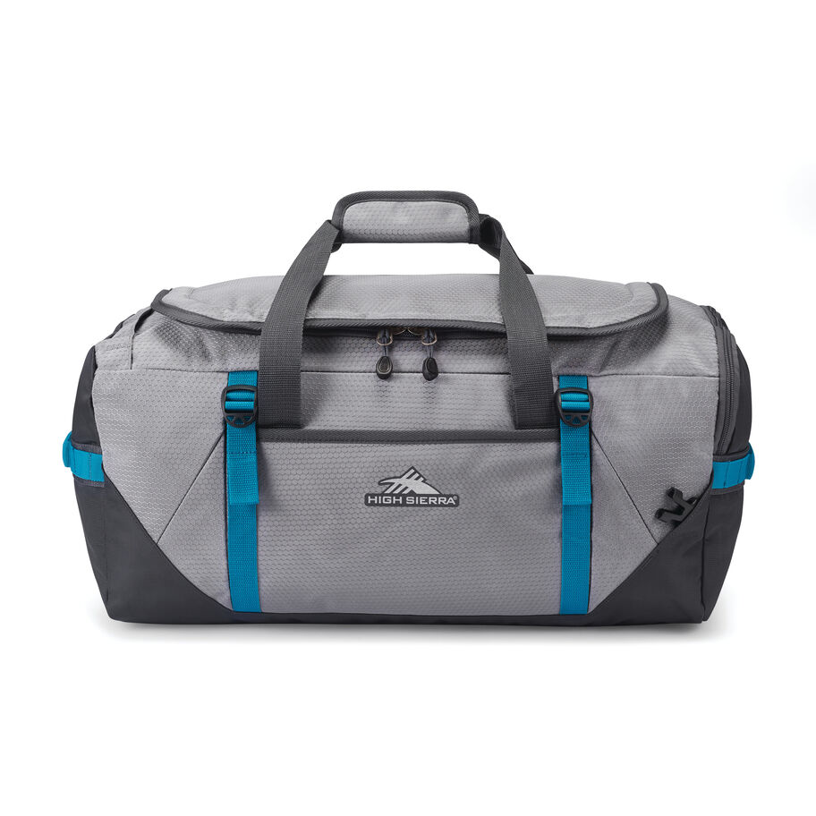 Fairlead Travel Duffel/Backpack in the color Steel Grey/Mercury/Blue. image number 0