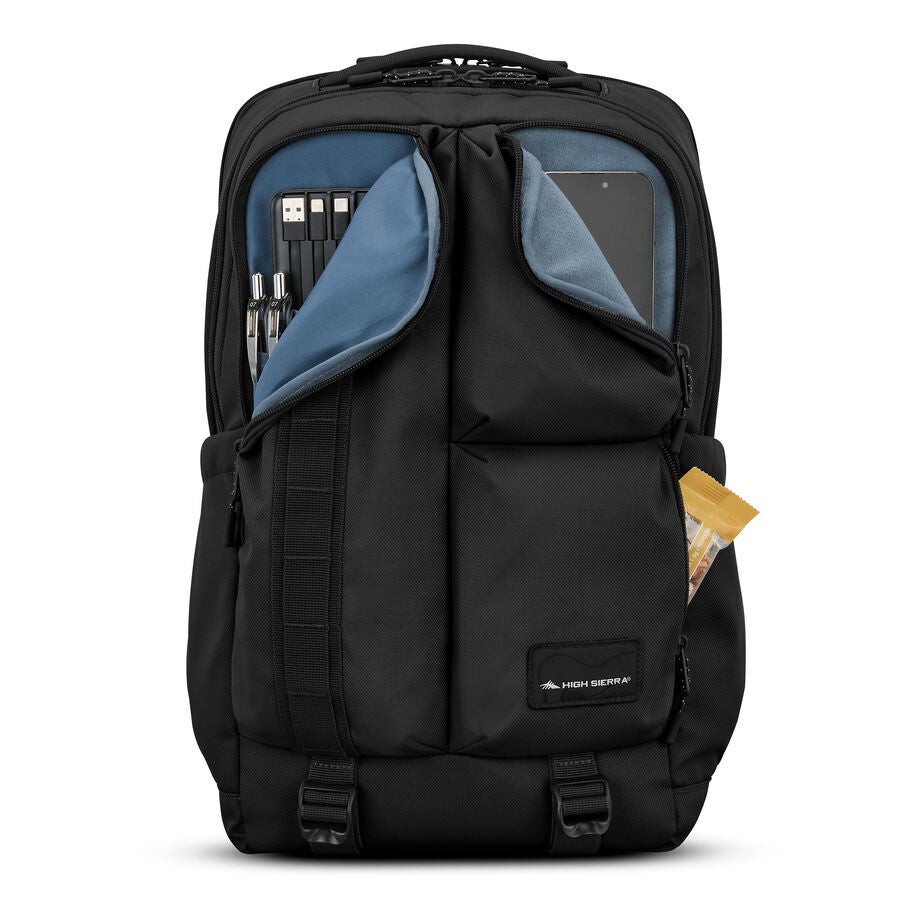Lineage Backpack in the color Black. image number 3