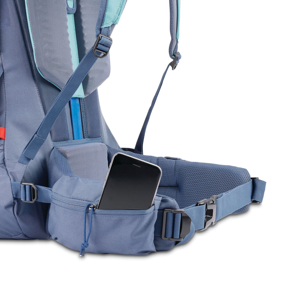 Pathway 2.0 60L Backpack in the color Arctic Blue. image number 5