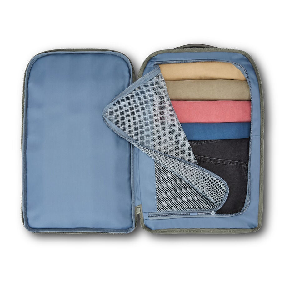 Lineage Travel Backpack in the color Olive. image number 2