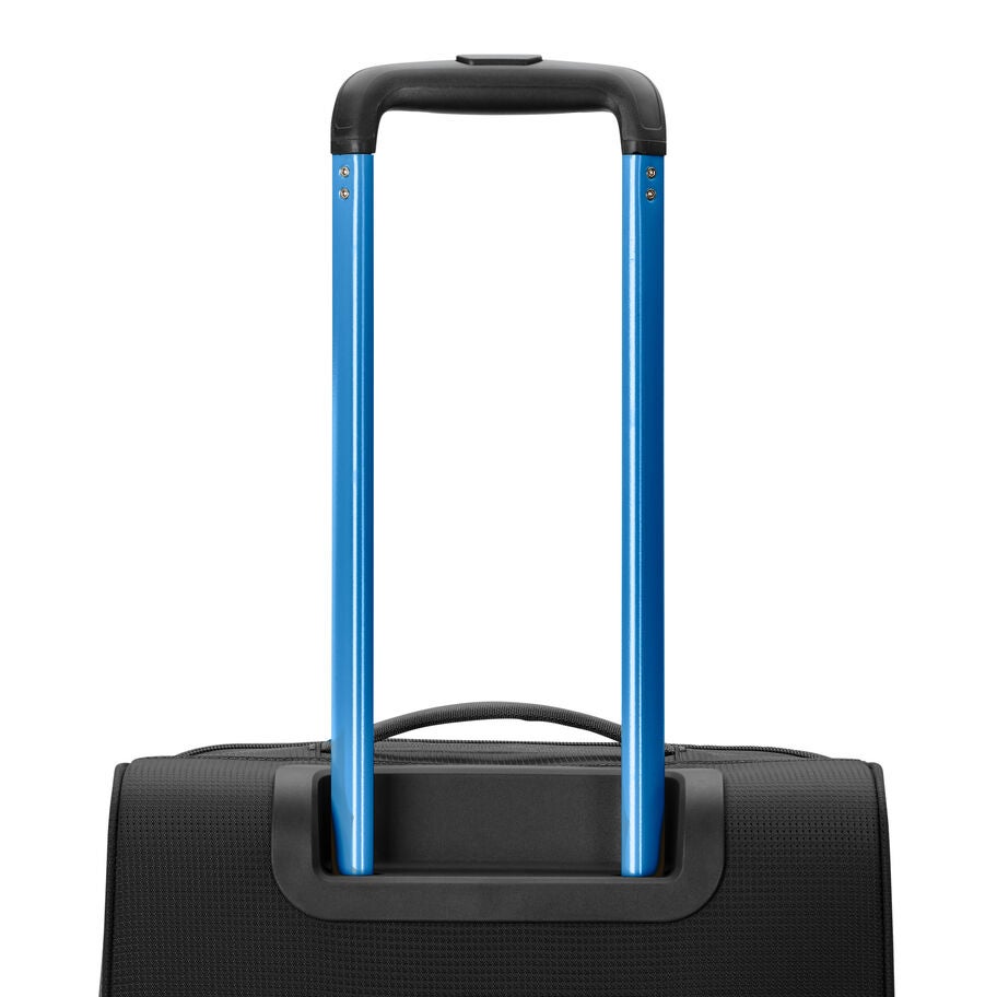 Hi-Life Medium Wheeled Duffel in the color Black/Blue. image number 6