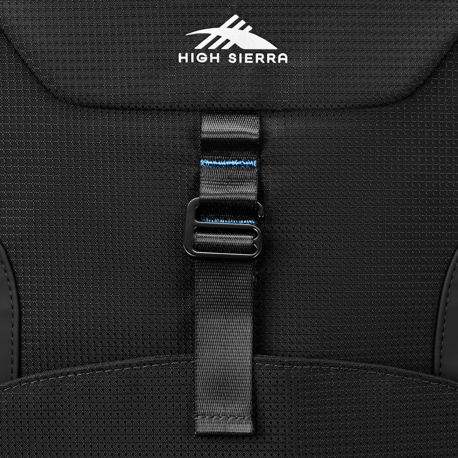 Hi-Life 3-in-1 Backpack in the color Black/Blue. image number 6