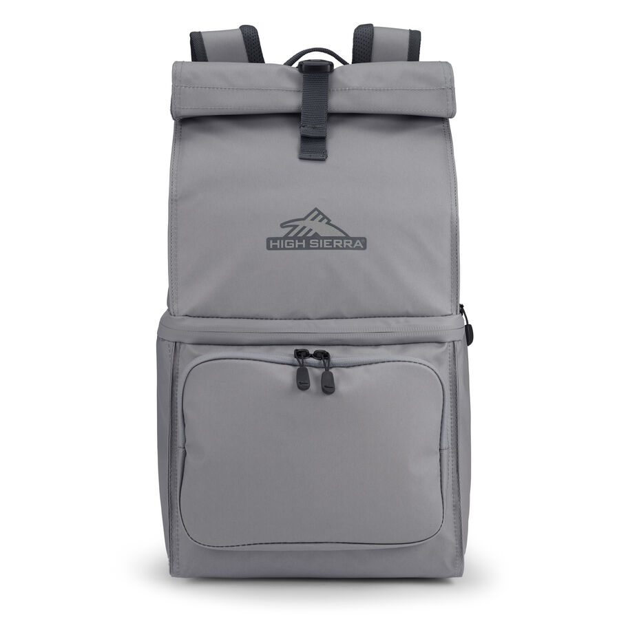 Beach N Chill Cooler Backpack in the color Steel Grey/Mercury. image number 2