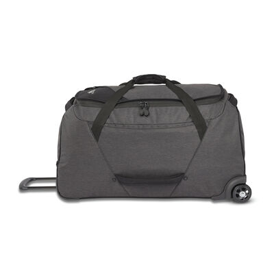 Forester 28" Wheeled Duffel in the color Black Heather/Black.