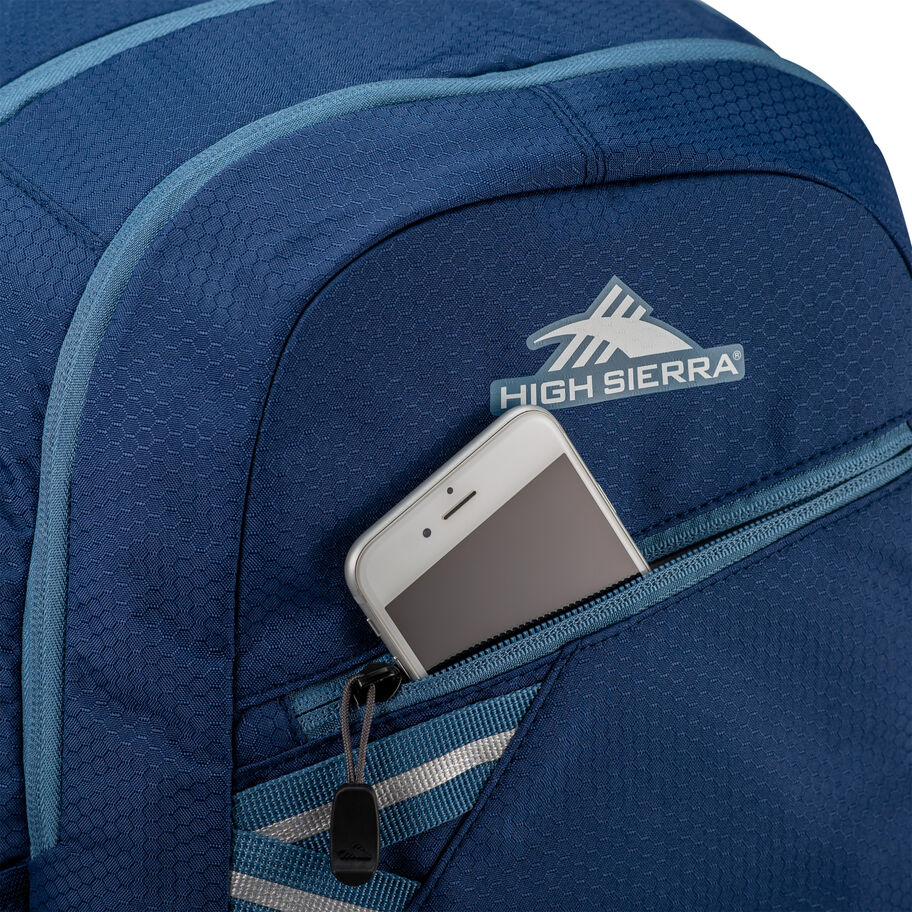 Outburst 2.0 Backpack in the color Graphite Blue/True Navy. image number 4