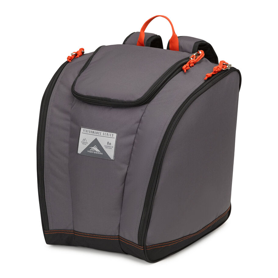 Trapezoid Boot Bag in the color Mercury/Black/Redline. image number 0