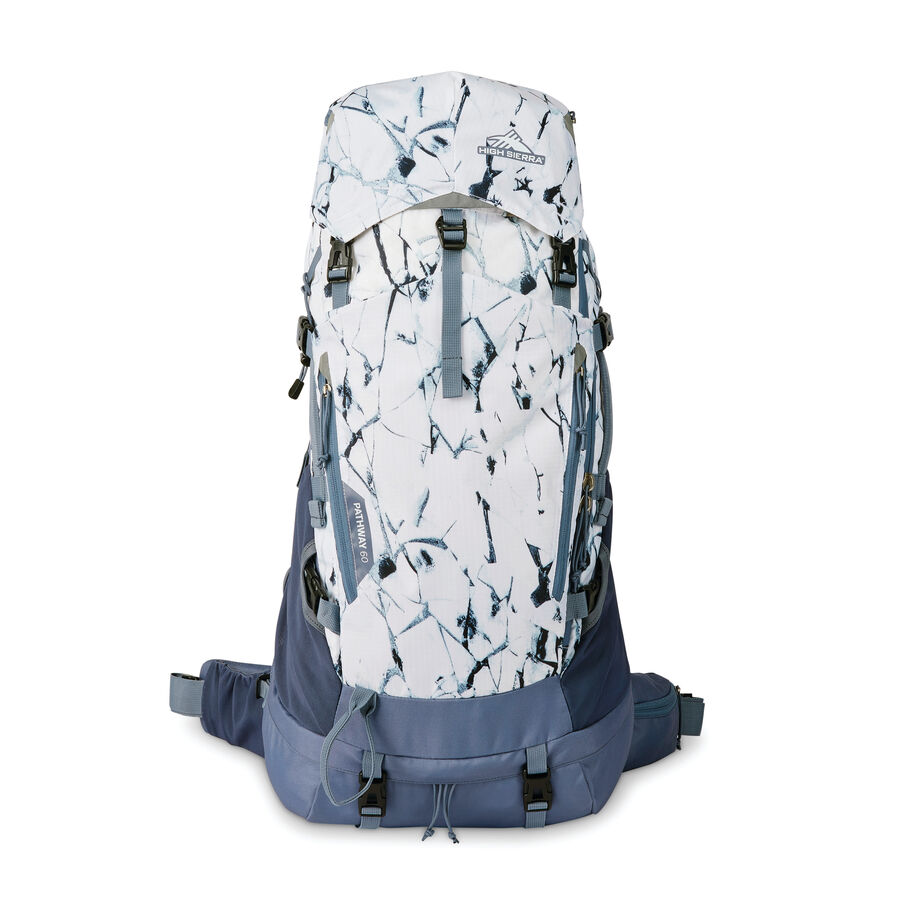 Pathway 2.0 Women's 60L Backpack in the color Cracked Ice/Grey Blue. image number 1