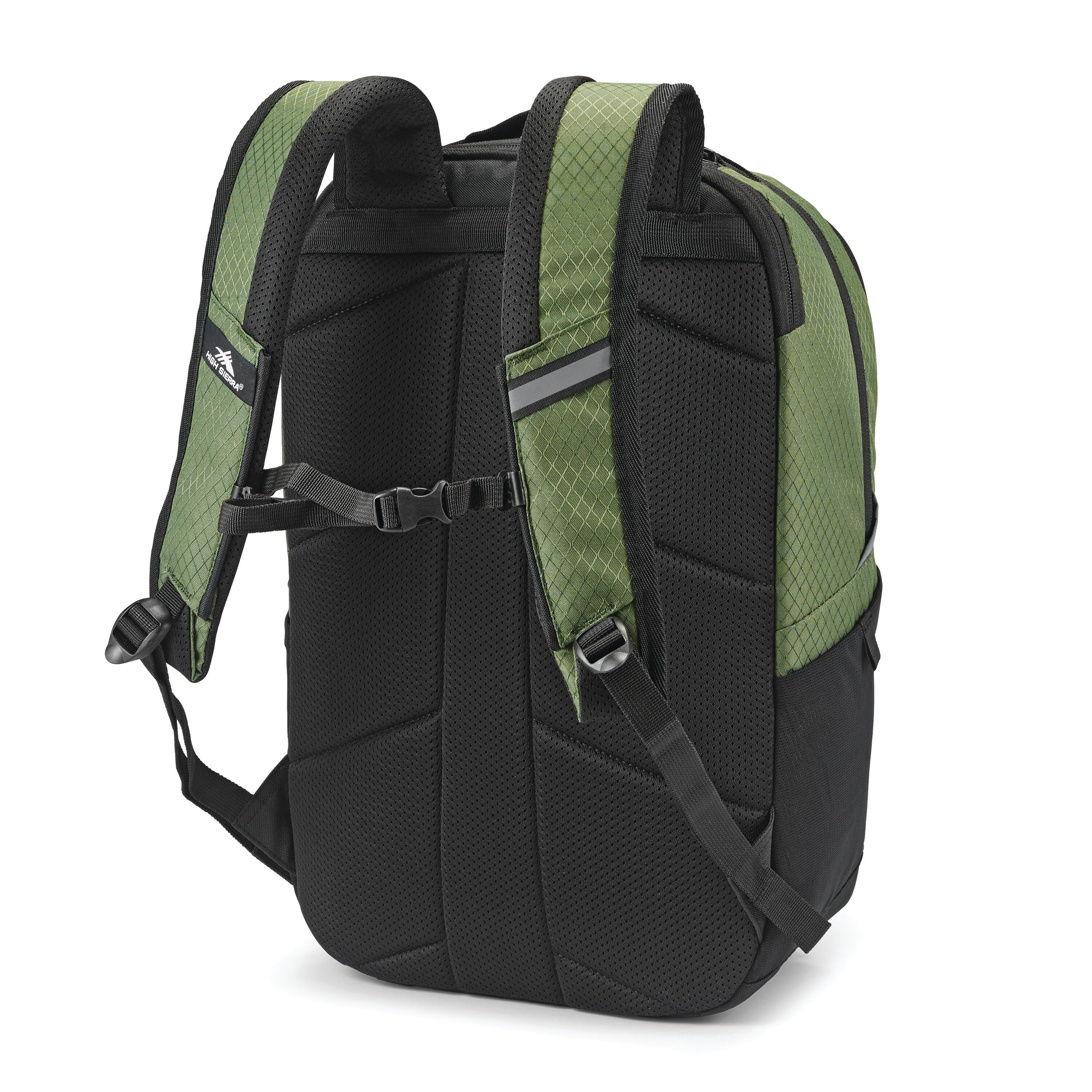 Green and black backpack hotsell