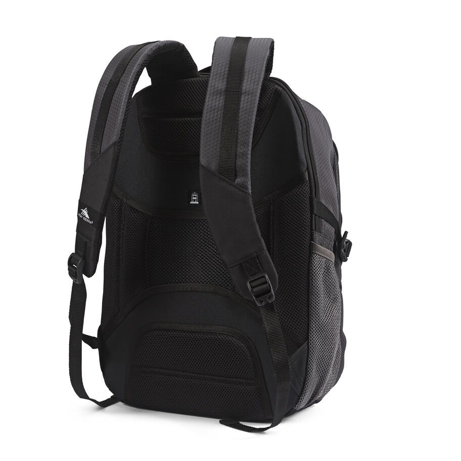 Fairlead Computer Backpack in the color Mercury/Black. image number 6