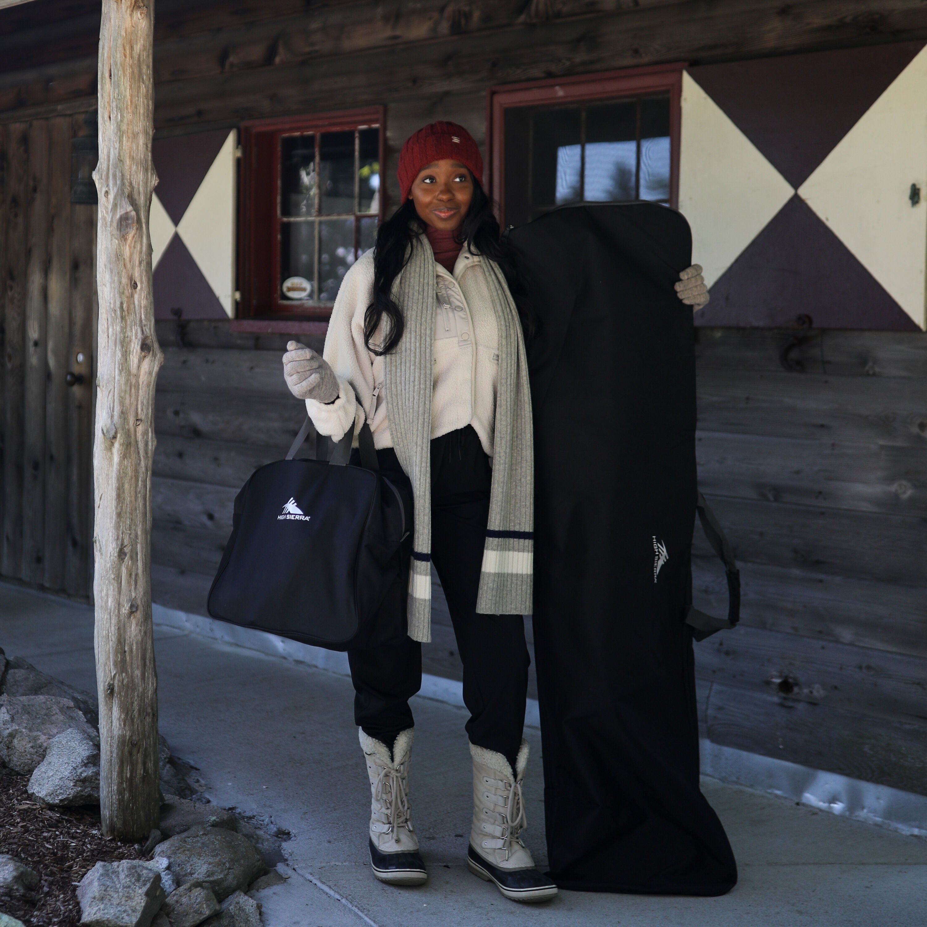 Ski Bag and Boot Bag Combo