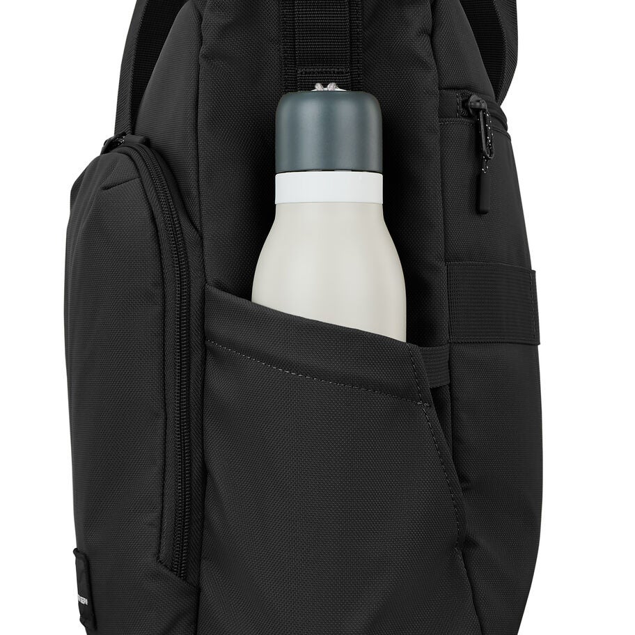 Lineage Tote Bag in the color Black. image number 6