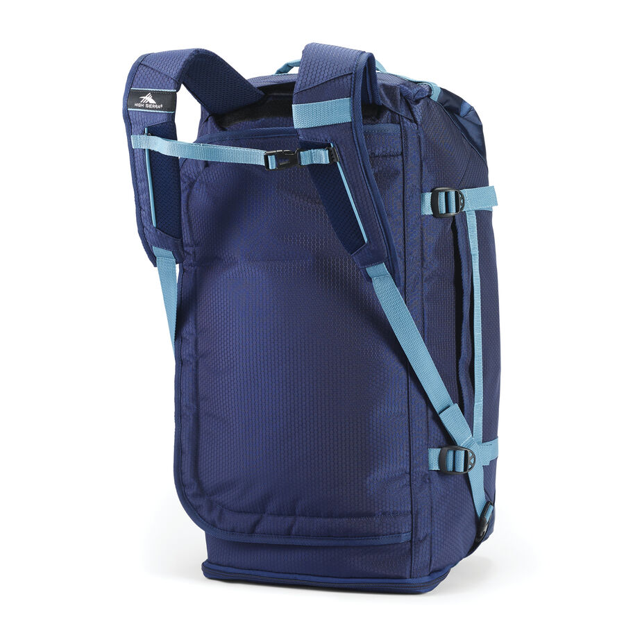 Fairlead Travel Duffel/Backpack in the color True Navy/Graphite Blue. image number 7