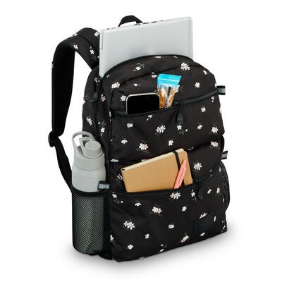 Everclass Backpack in the color Floral/Black.