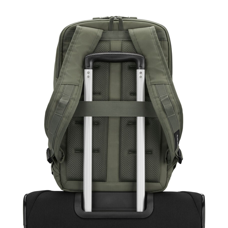 Lineage Backpack in the color Olive. image number 9