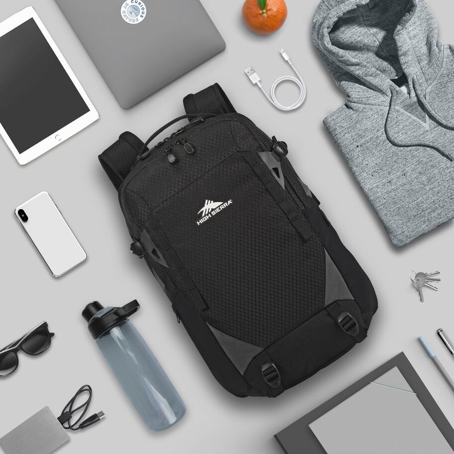 Takeover Backpack in the color Black. image number 7