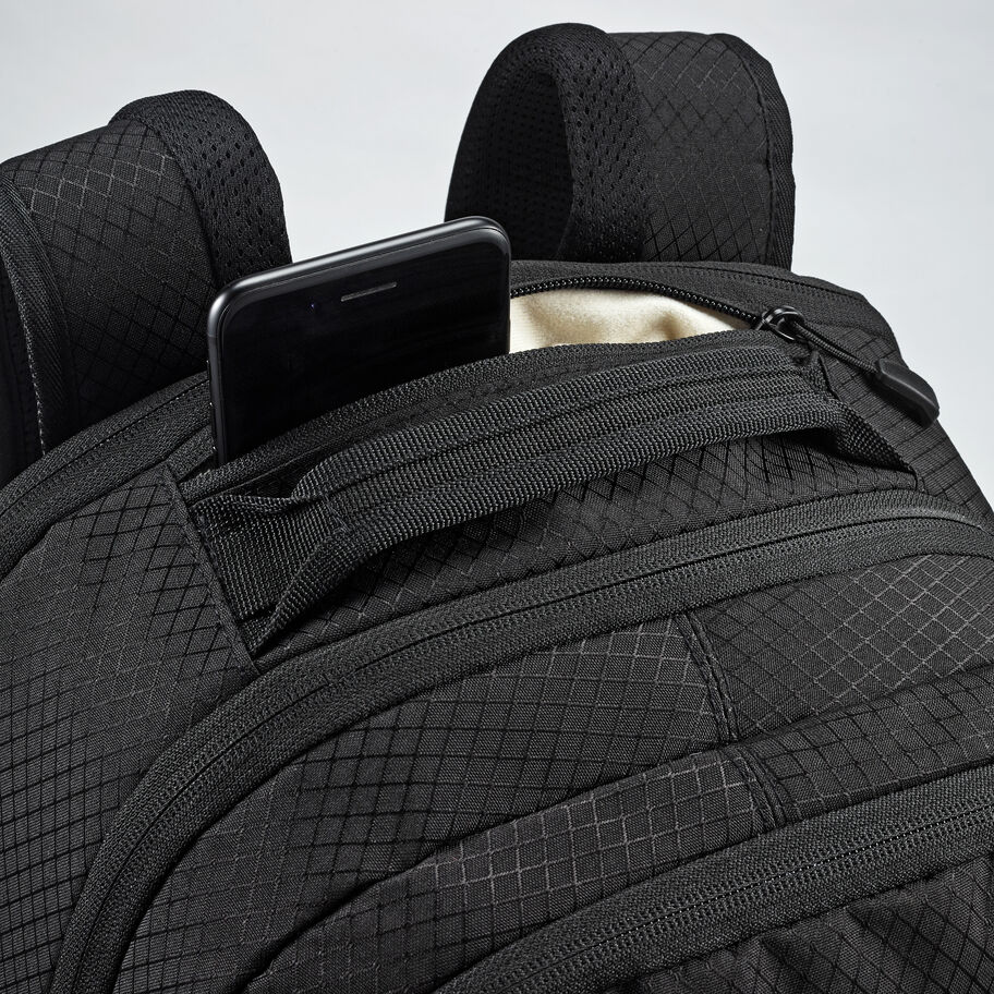 Litmus Backpack in the color Black. image number 5