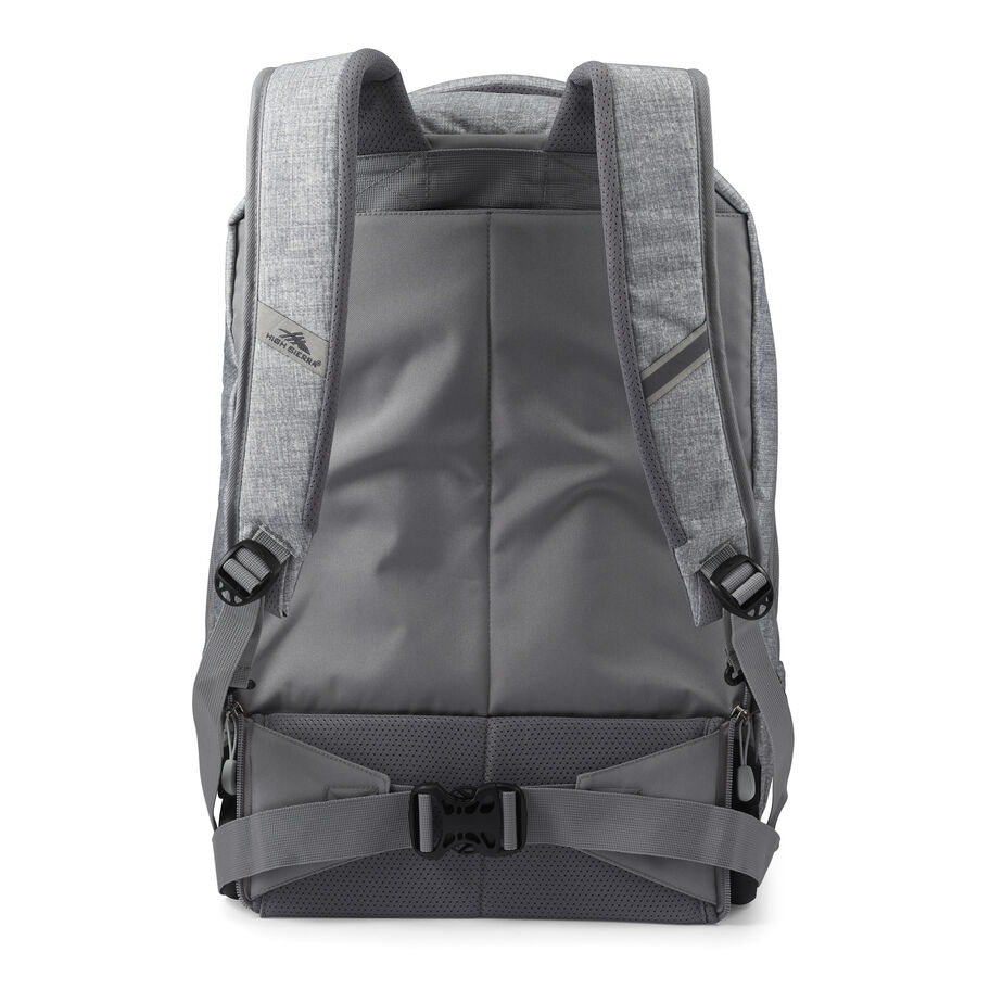 Powerglide Pro Wheeled Backpack in the color Silver Heather. image number 2