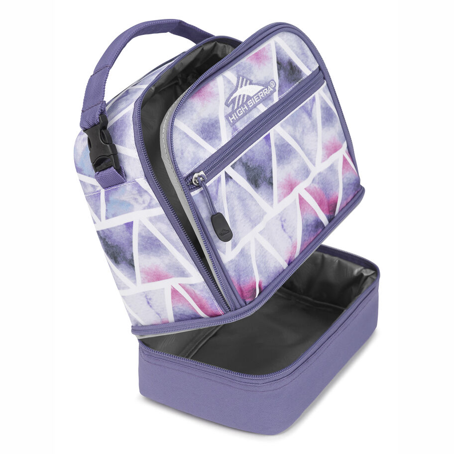 Stacked Compartment Lunch Bag in the color . image number 1