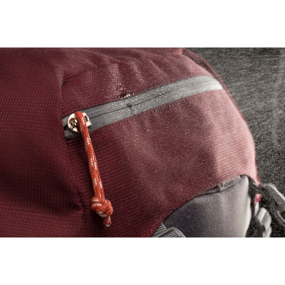 Pathway 40L Pack in the color Cranberry/Slate/Redrock. image number 6