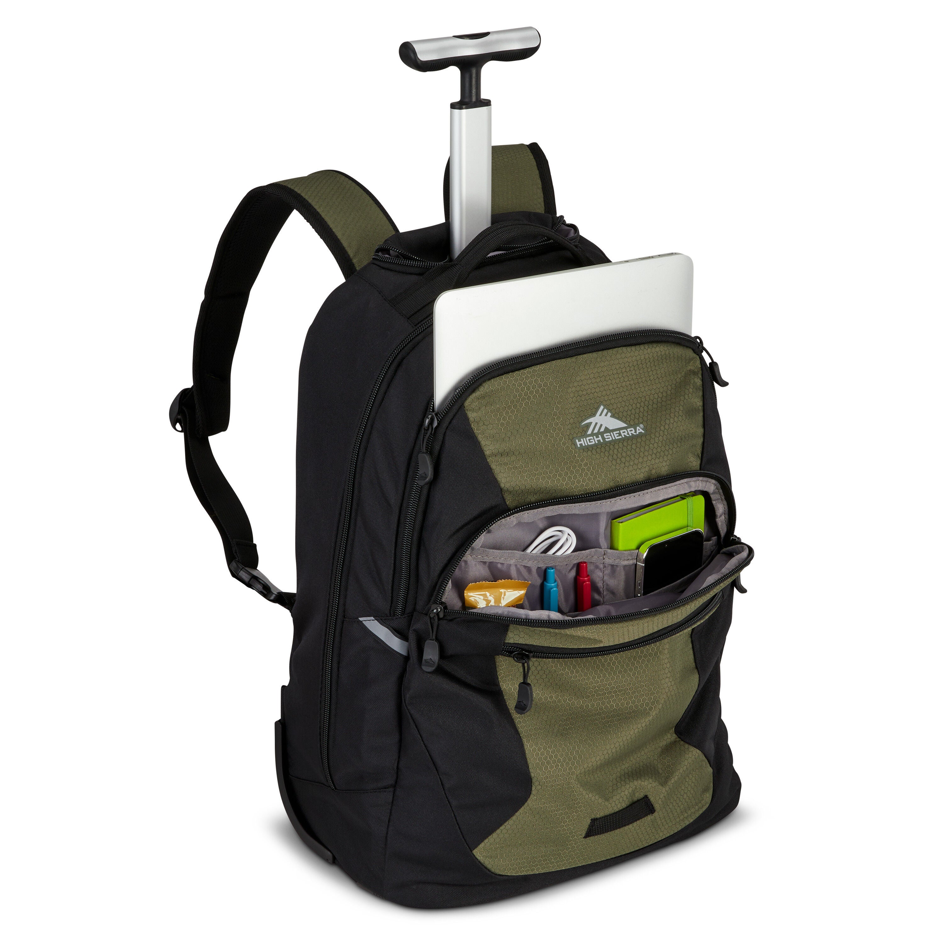 High sierra rev wheeled backpack cheap