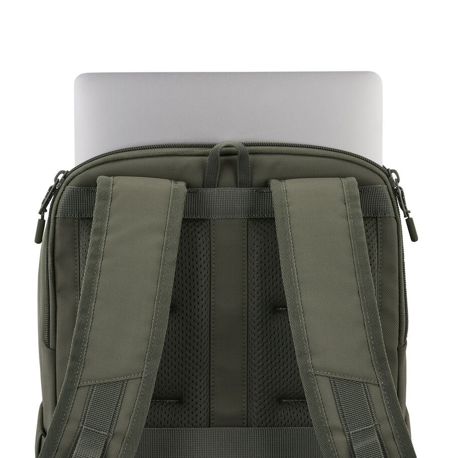 Lineage Backpack in the color Olive. image number 4