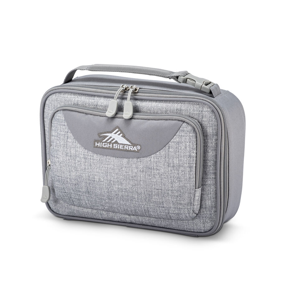 Single Compartment Lunch Bag in the color Silver Heather. image number 1