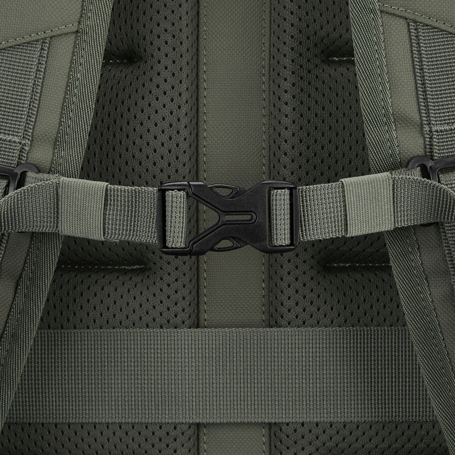 Lineage Travel Backpack in the color Olive. image number 8