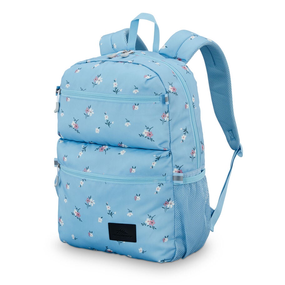 Everclass Backpack in the color Floral/Blue. image number 0