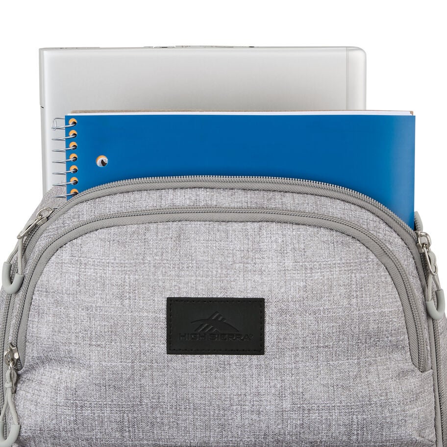 Adaptive Backpack in the color Silver Heather. image number 4