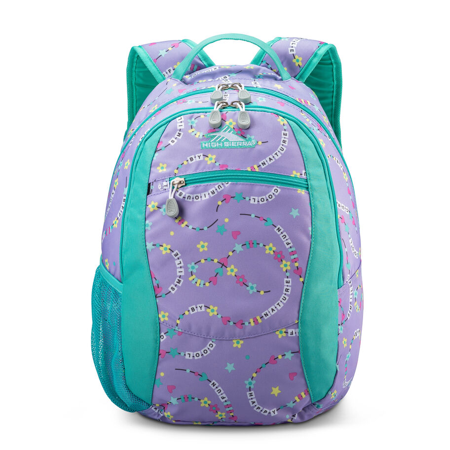 Curve Backpack in the color Friendship Bracelet/Aquamarine. image number 2