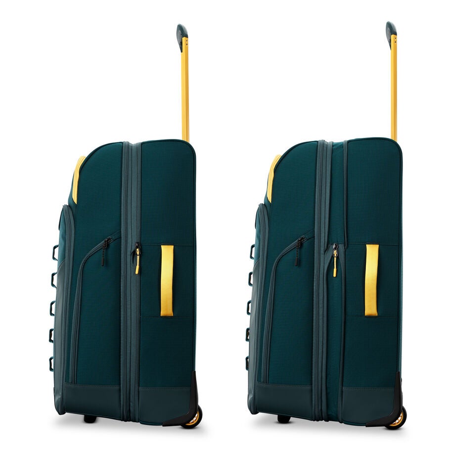 Hi-Life Large Wheeled Duffel in the color Green/Yellow. image number 5