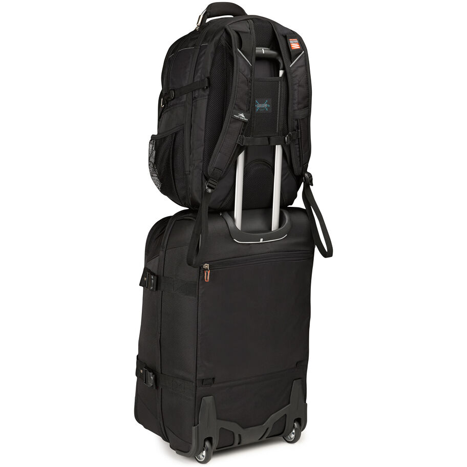 XBT TSA Backpack in the color Black. image number 3
