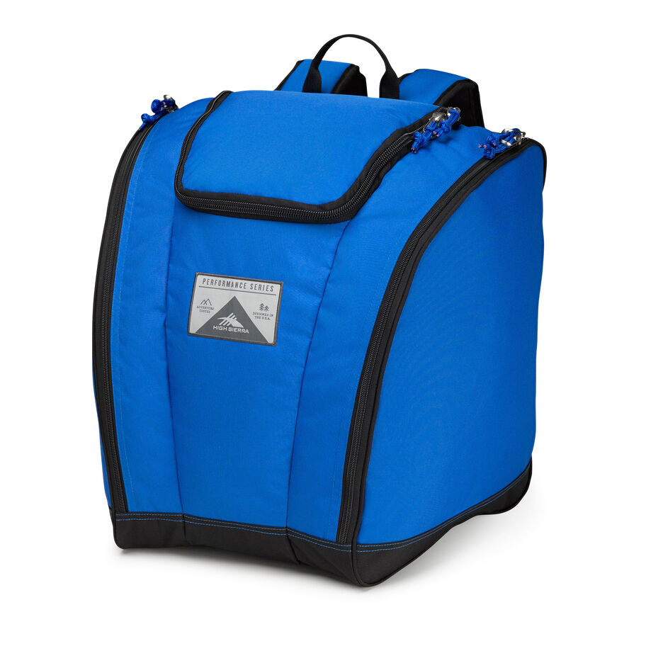 Trapezoid Boot Bag in the color Vivid Blue/Black. image number 1