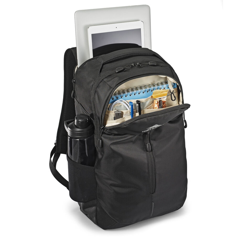 Swerve Pro Backpack in the color Black. image number 2
