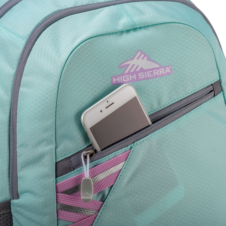 Outburst 2.0 Backpack in the color Sky Blue/Iced Lilac. image number 4