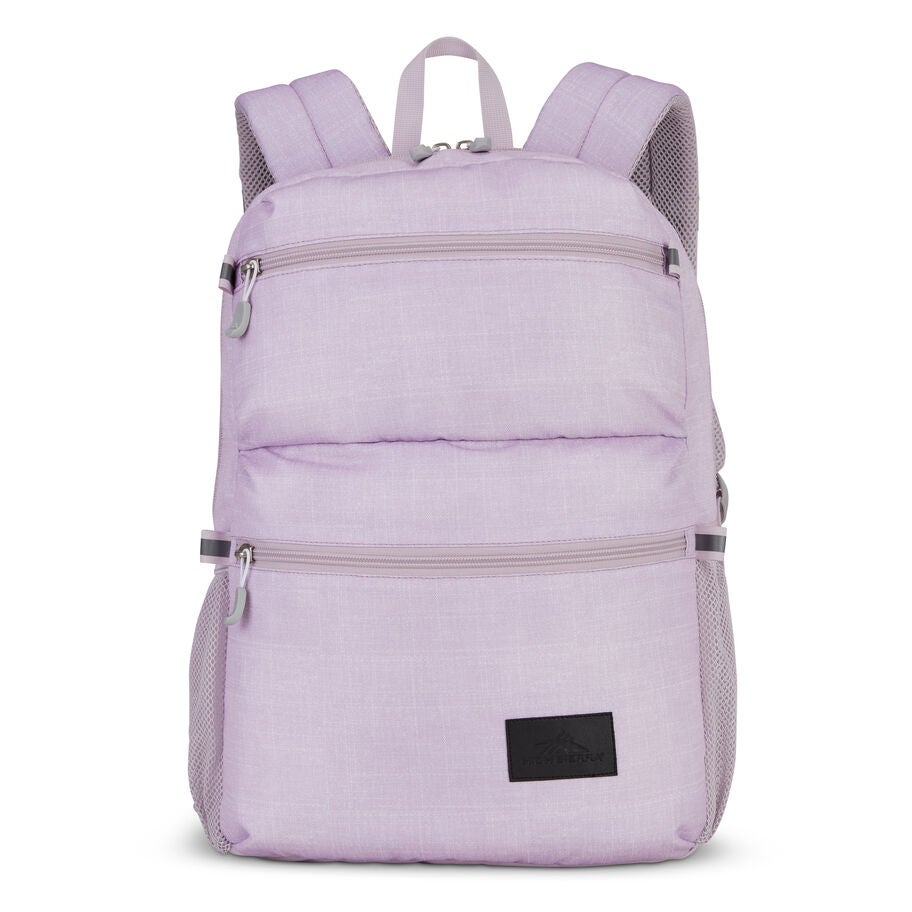 Everclass Backpack in the color Hushed Orchid Heather. image number 3