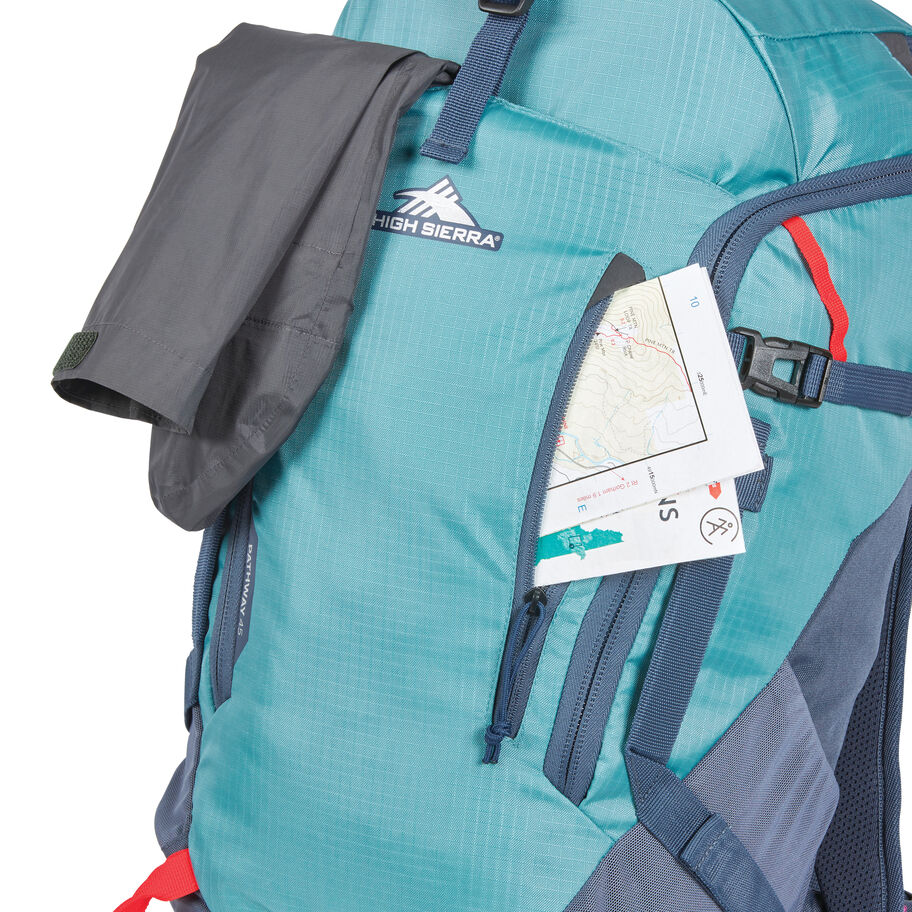 Pathway 2.0 45L Backpack in the color Arctic Blue. image number 4