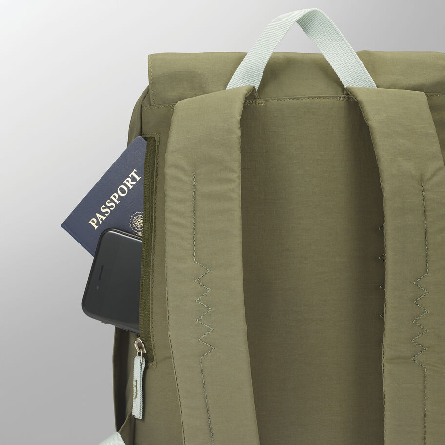 Kiera Mini Backpack in the color Olive/Cucumber Green. image number 5