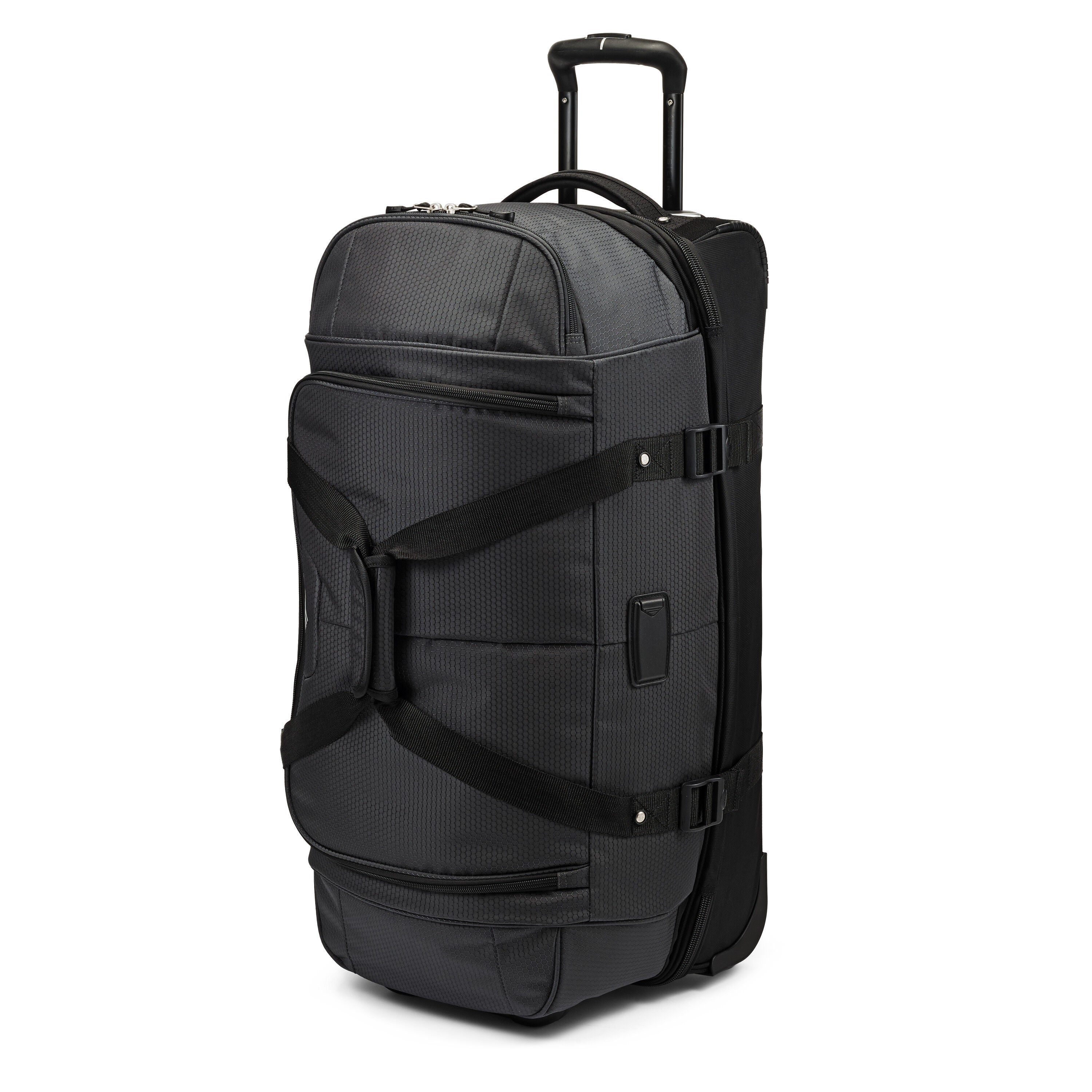 Drop bottom hot sale rolling duffel