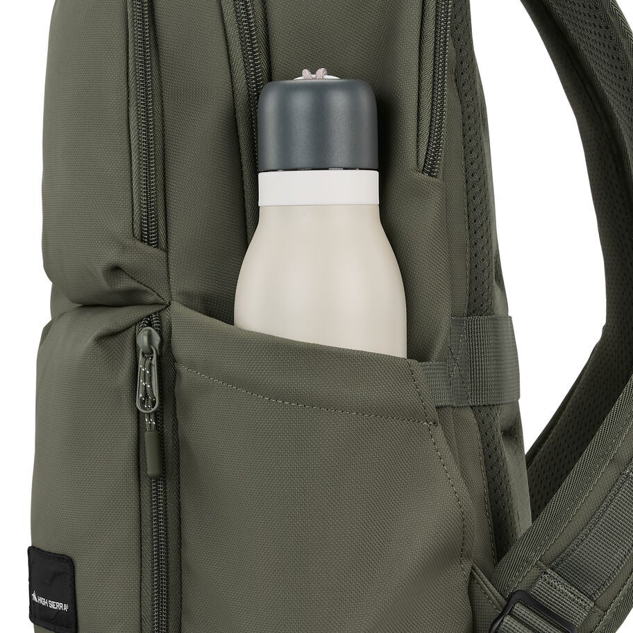 Lineage Backpack in the color Olive. image number 6