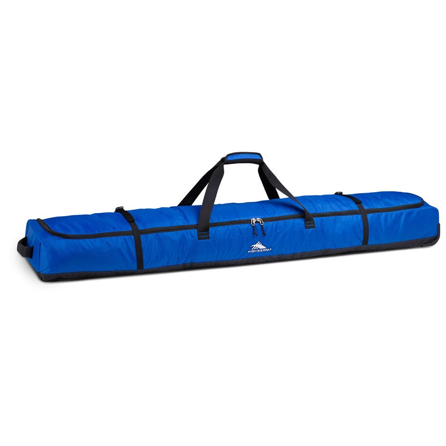 Deluxe Wheeled Double Ski Bag in the color Vivid Blue/Black. image number 0
