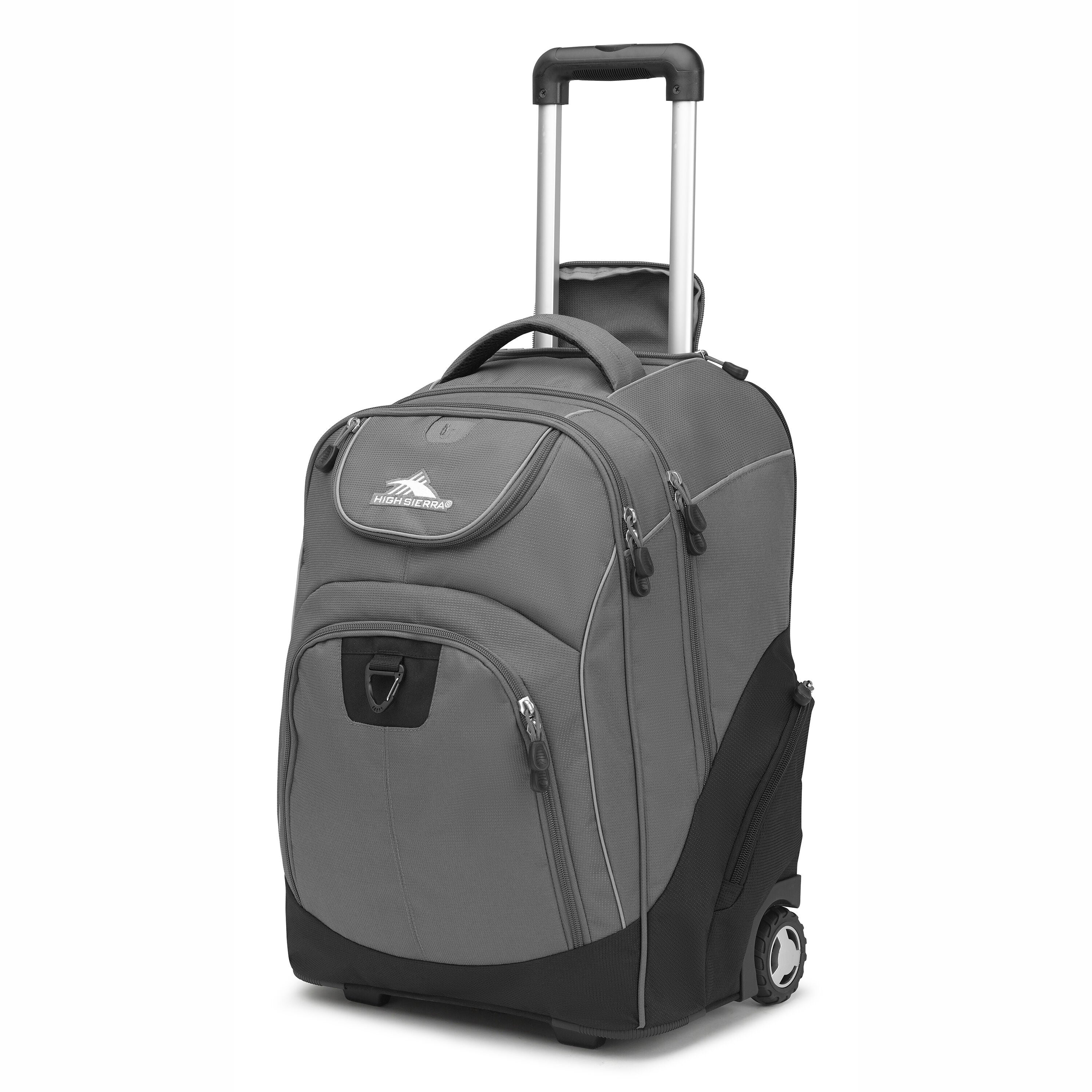 High sierra powerglide wheeled laptop backpack clearance