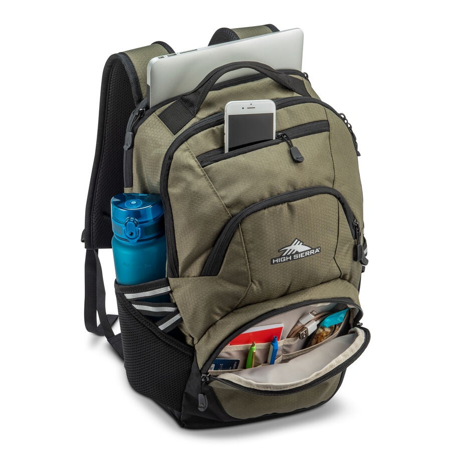 Swoop SG Backpack in the color Olive. image number 3