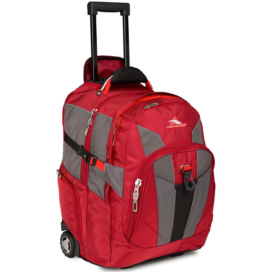 XBT Wheeled Daypack in the color Carmine/Redline/Black. image number 0