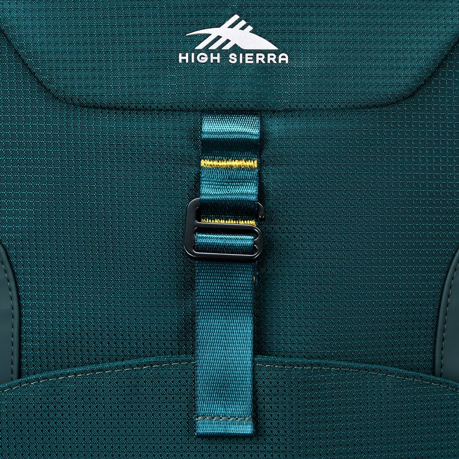 Hi-Life 3-in-1 Backpack in the color Green/Yellow. image number 6